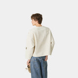 Sade Off Sand Reverse Crewneck Sweatshirts Eme Studios
