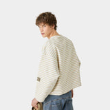 Sade Off Sand Reverse Crewneck Sweatshirts Eme Studios