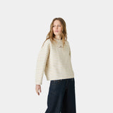 Sade Off Sand Reverse Crewneck Sweatshirts Eme Studios