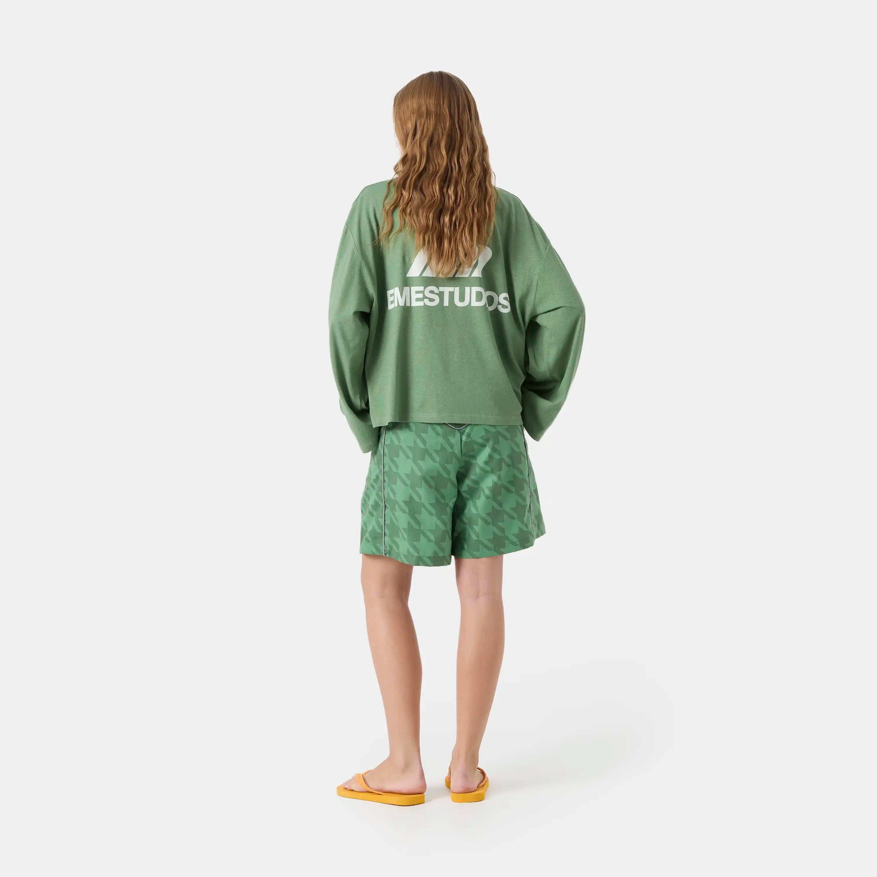 JJ English Green Swim Trunk Swimwear eme