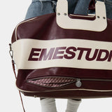Rush Burgundy Duffle Bag Accesories Eme Studios