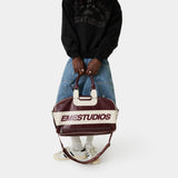 Rush Burgundy Duffle Bag Accesories Eme Studios