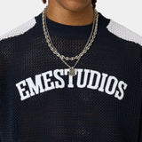 Striker Night Sky Open Knit T-shirts Eme Studios