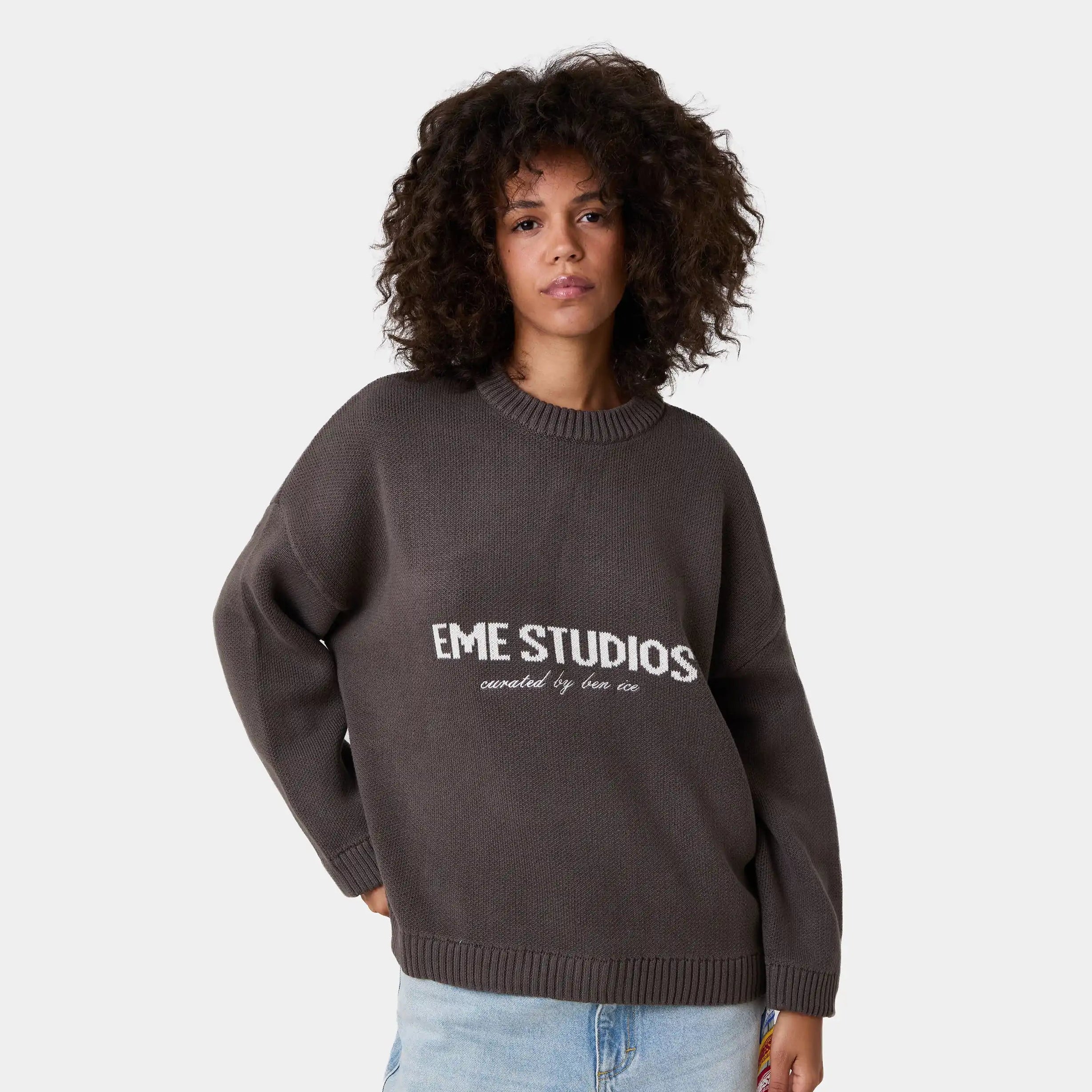 Master Fawn Knit Sweater Knitwear eme