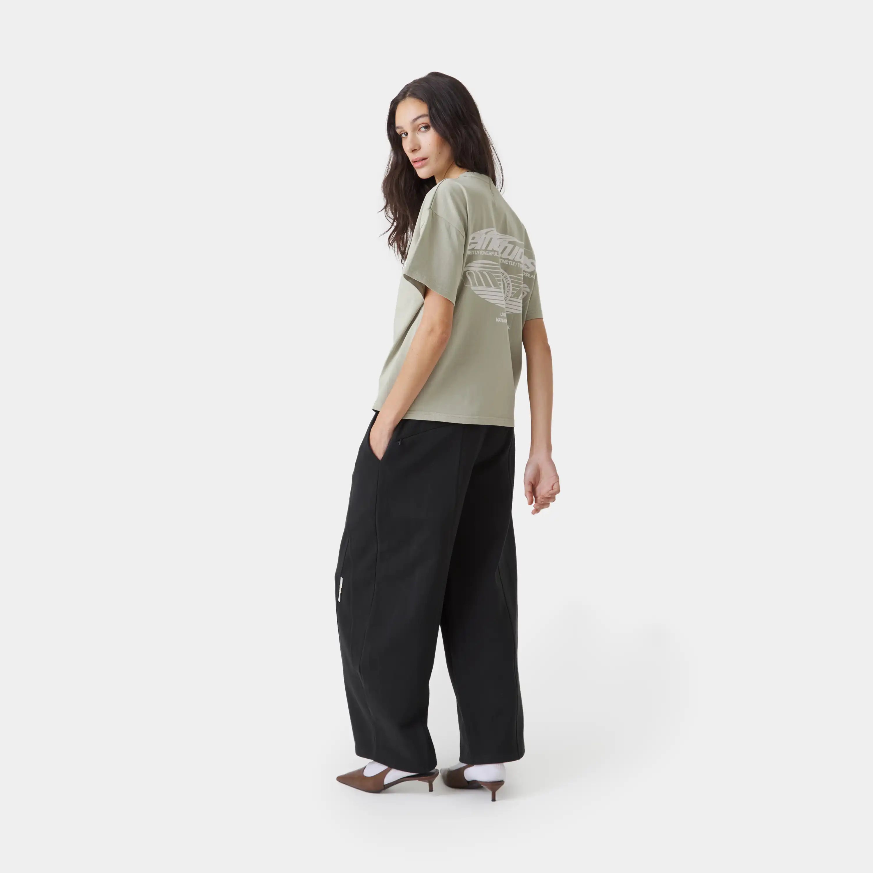Ginger Sage Oversized Tee T-shirts Eme Studios