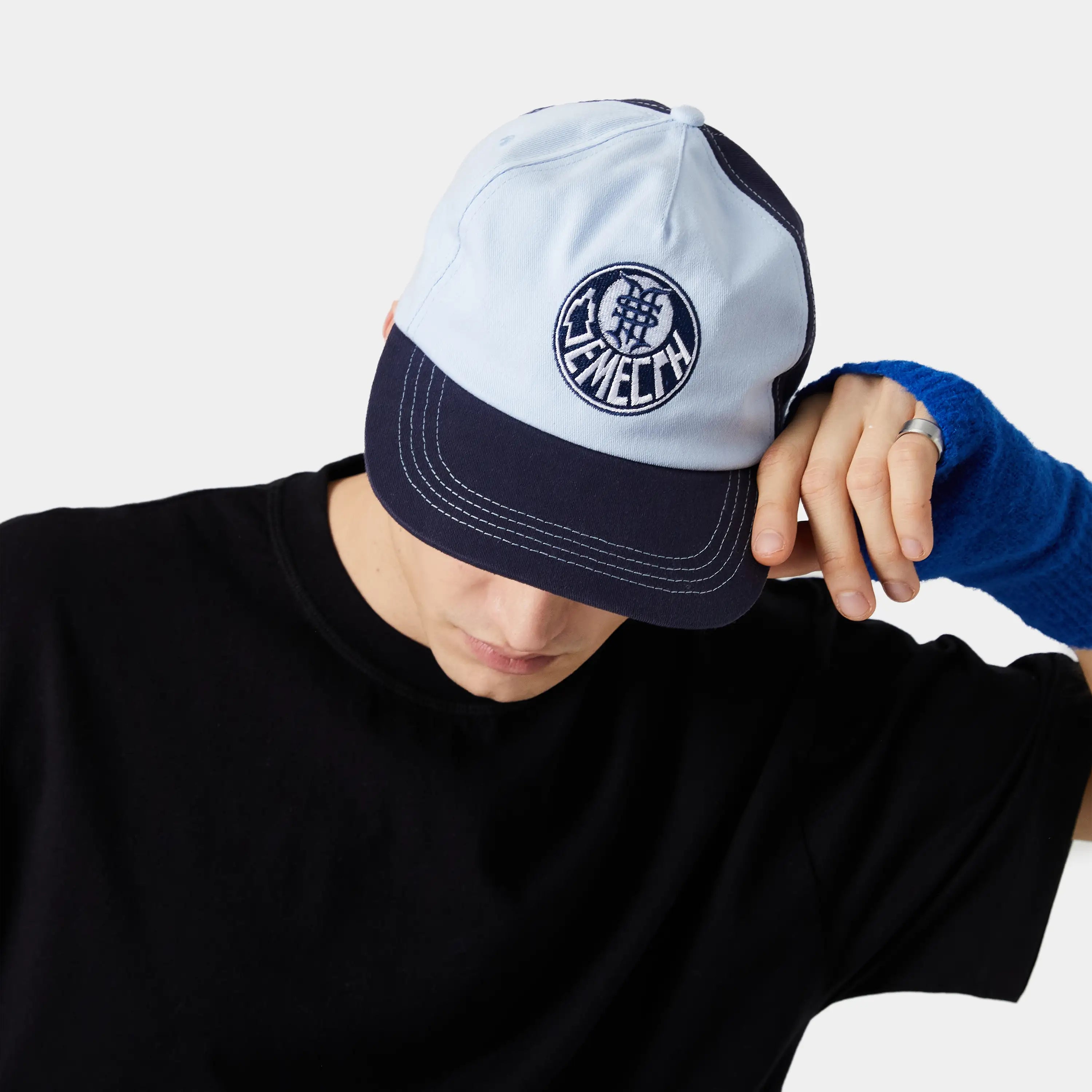 Shield Light Blue Cap Headwear eme