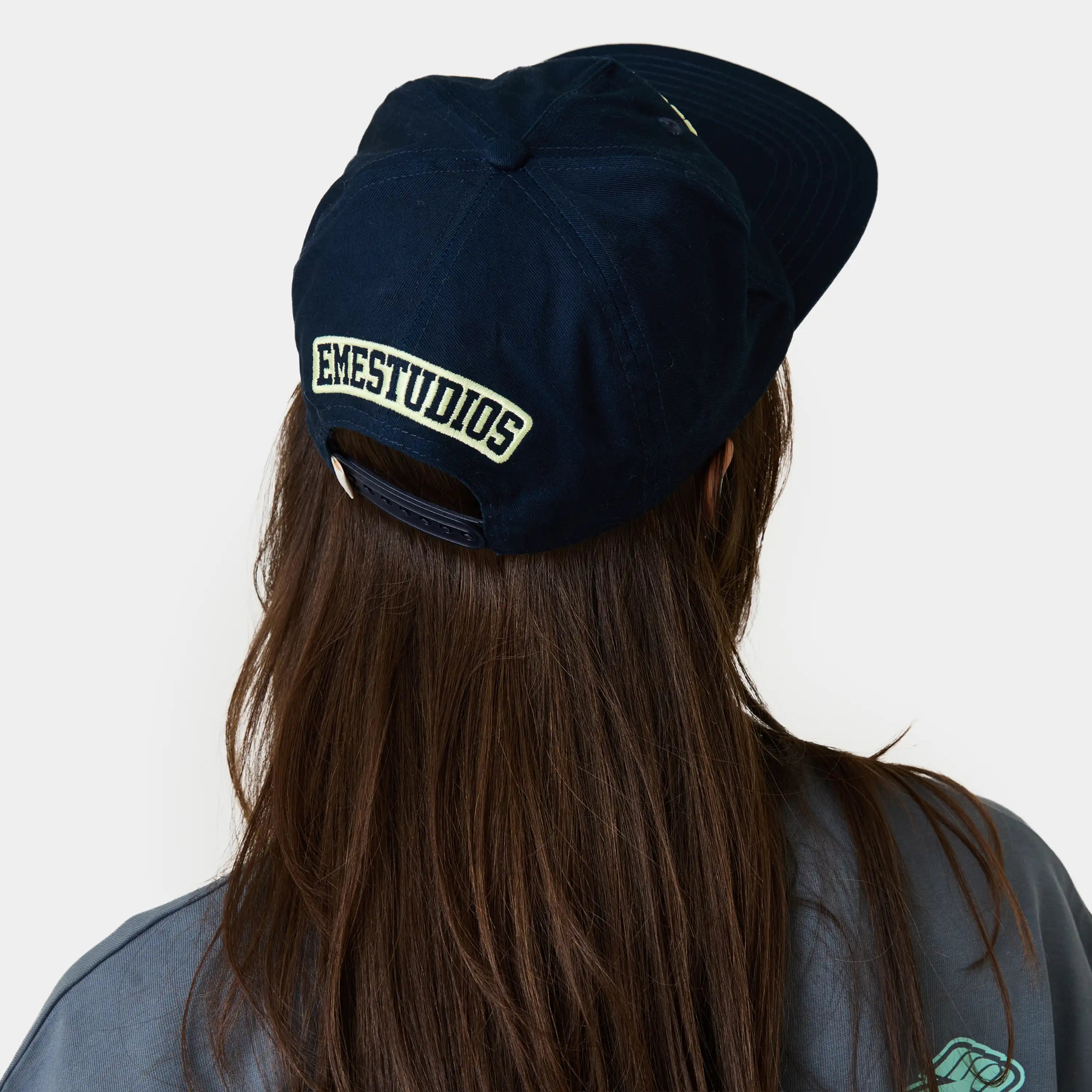 Closing Navy Cap Headwear Eme Studios