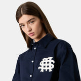 Badge Navy Shirt Shirts eme