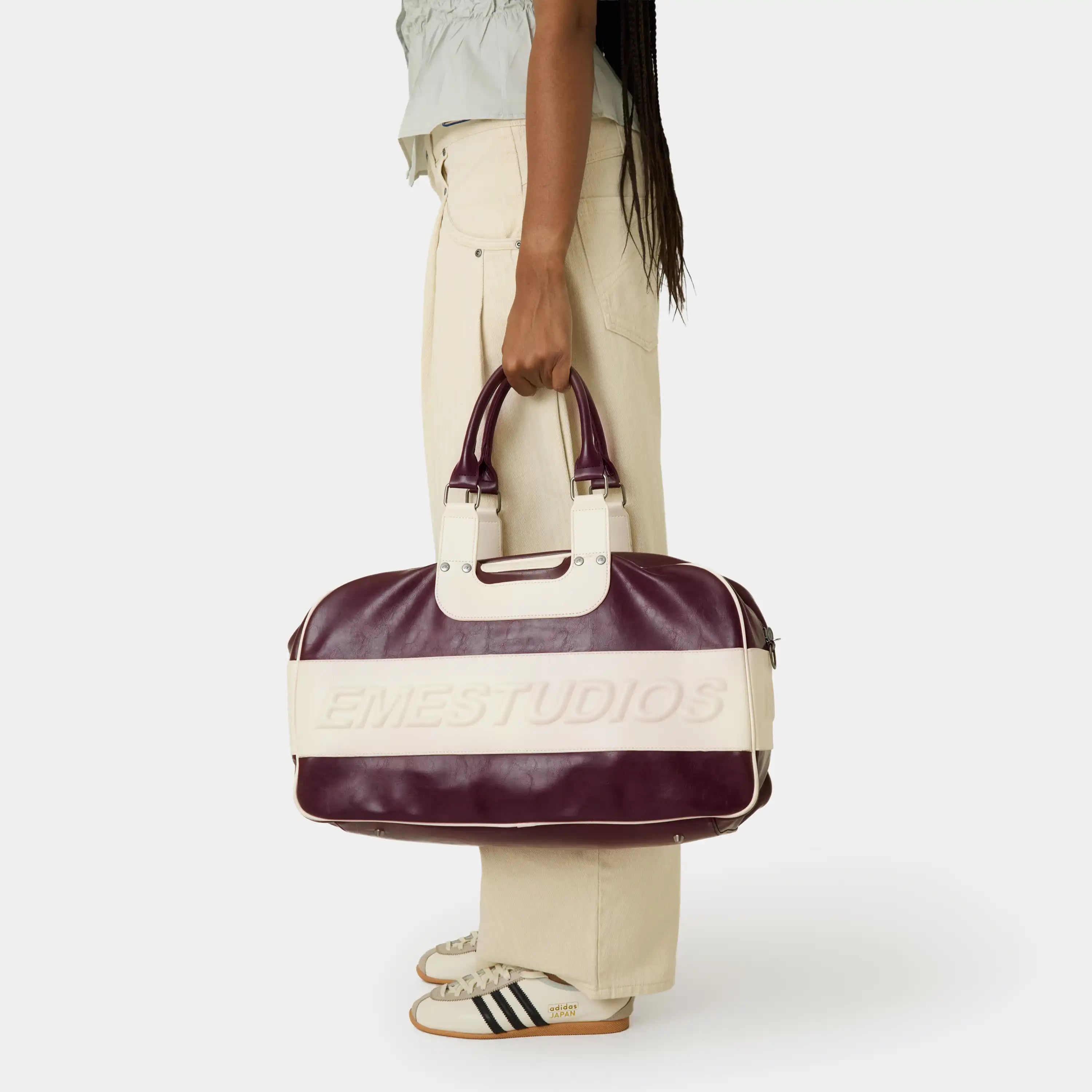 Rush Burgundy Duffle Bag Accesories Eme Studios