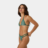 Mieko Forest Bikini Top Bikinis woman Eme Studios