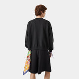 Box Shadow Oversized Crewneck Sweatshirts eme
