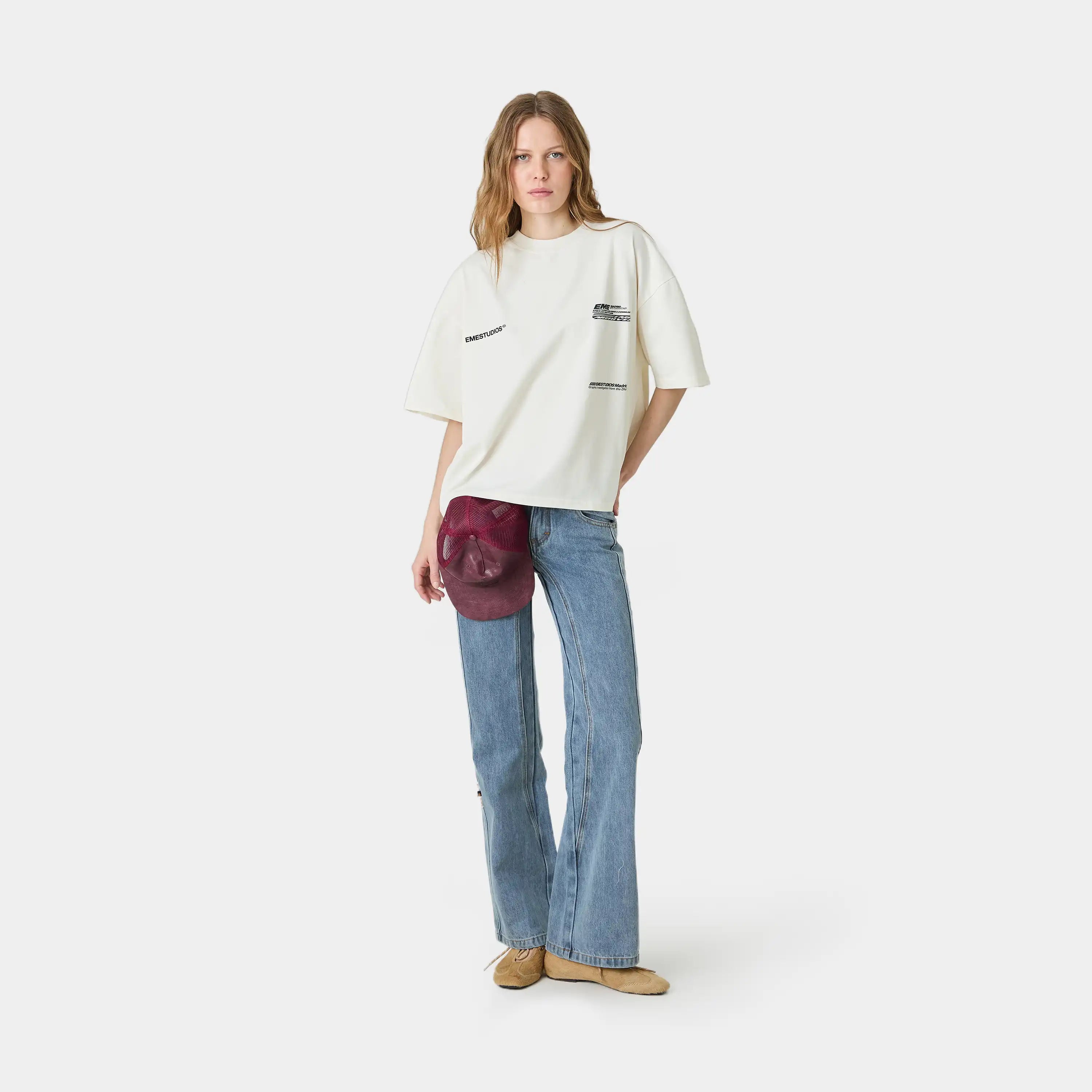 DNA Off Sand Oversized Tee T-shirts Eme Studios