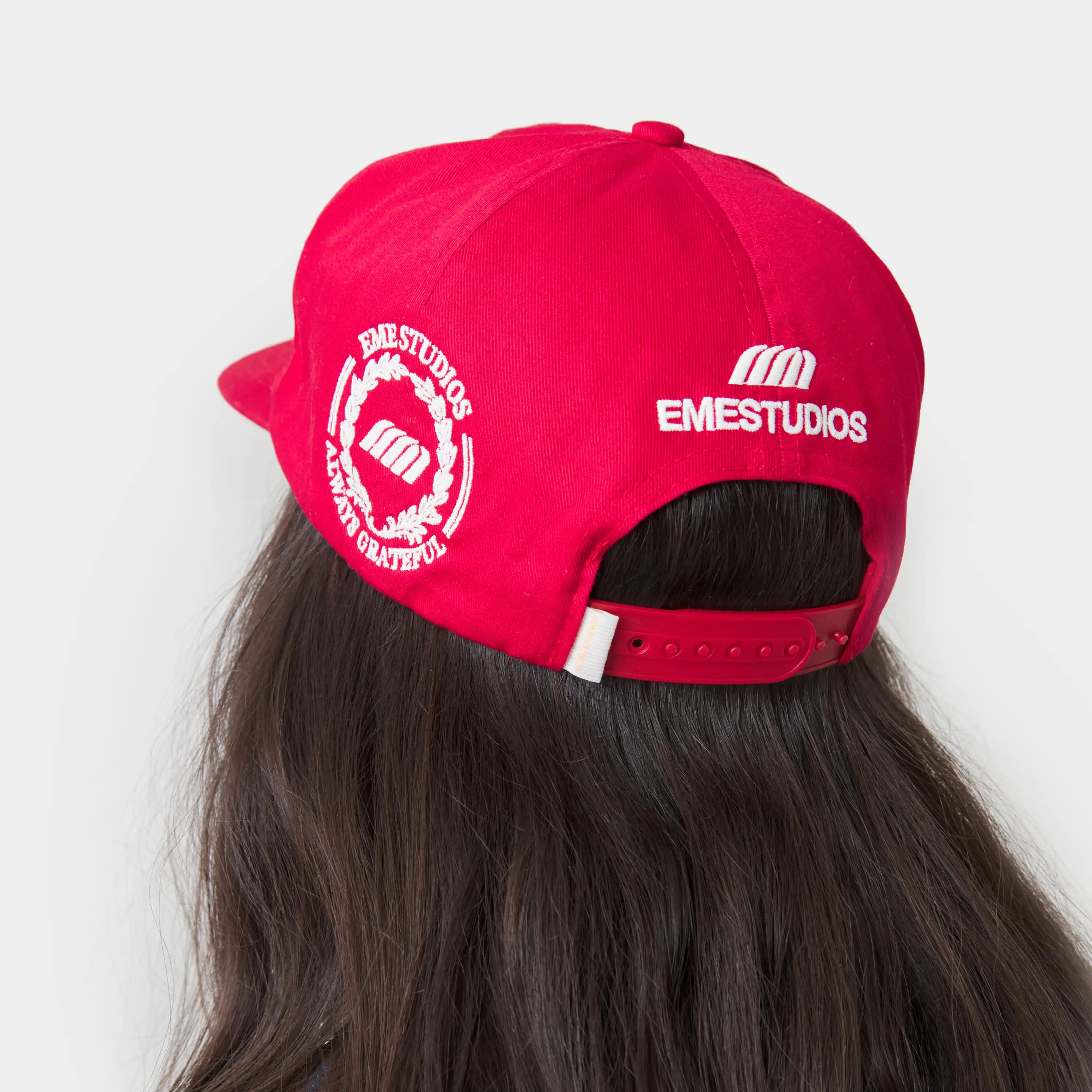 Herald Red Cap Headwear Eme Studios
