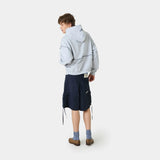 Capri Heather Grey Full Zip Hoodies eme