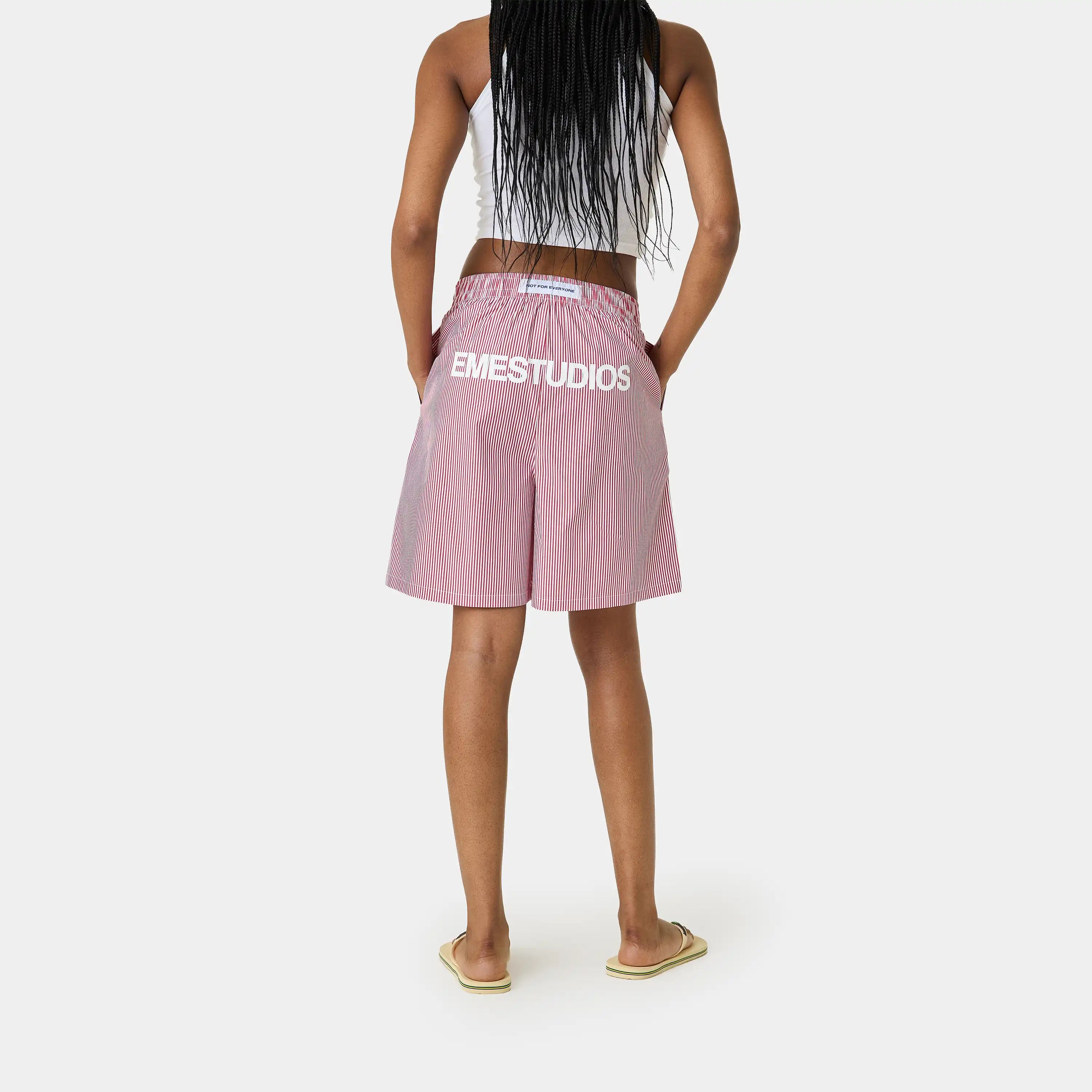 Jammies LS Cherry Striped Shorts eme