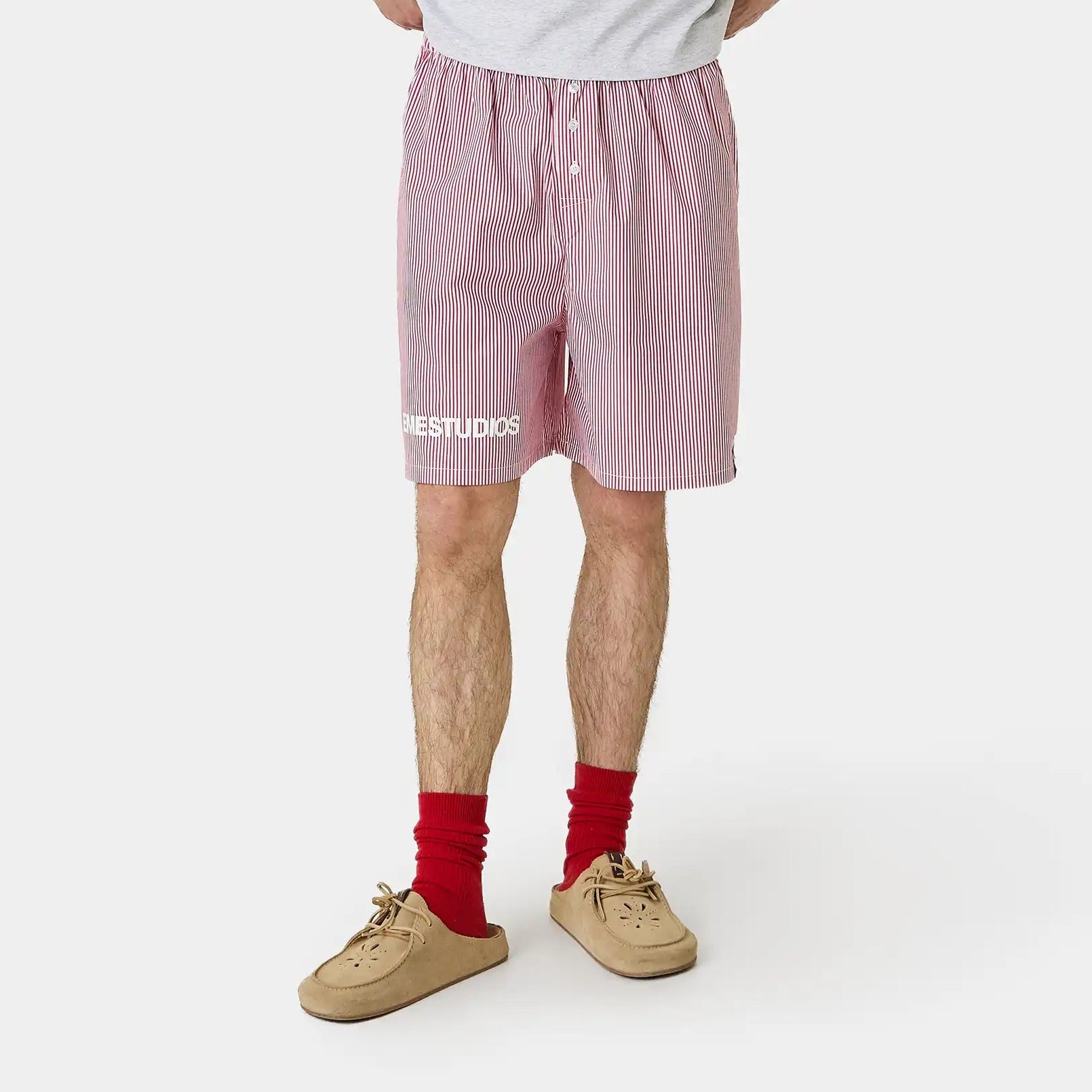 Jammies LS Cherry Striped Shorts eme