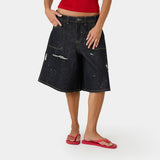 Riviera Raw Denim Shorts Shorts Eme Studios