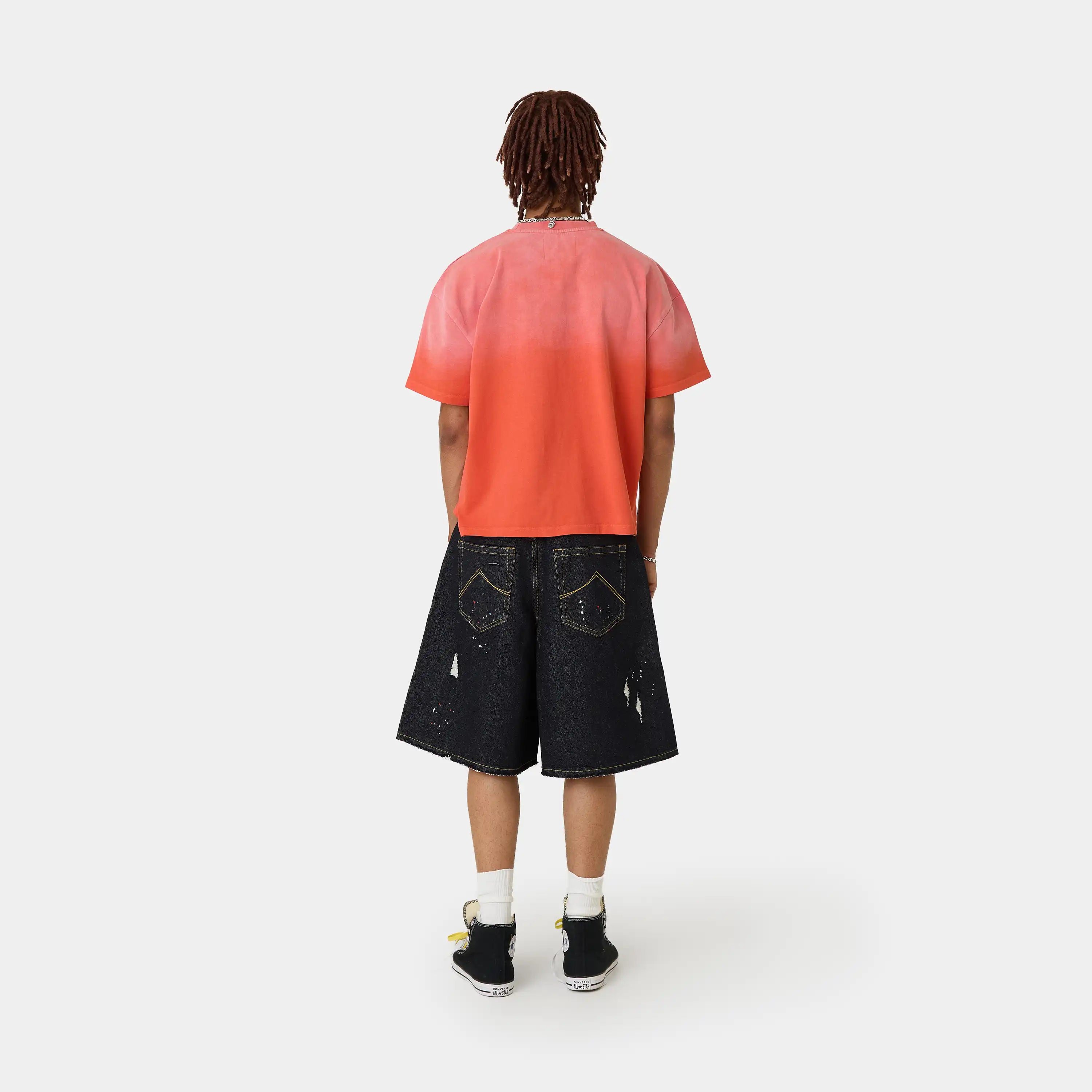 Riviera Raw Denim Shorts Shorts Eme Studios