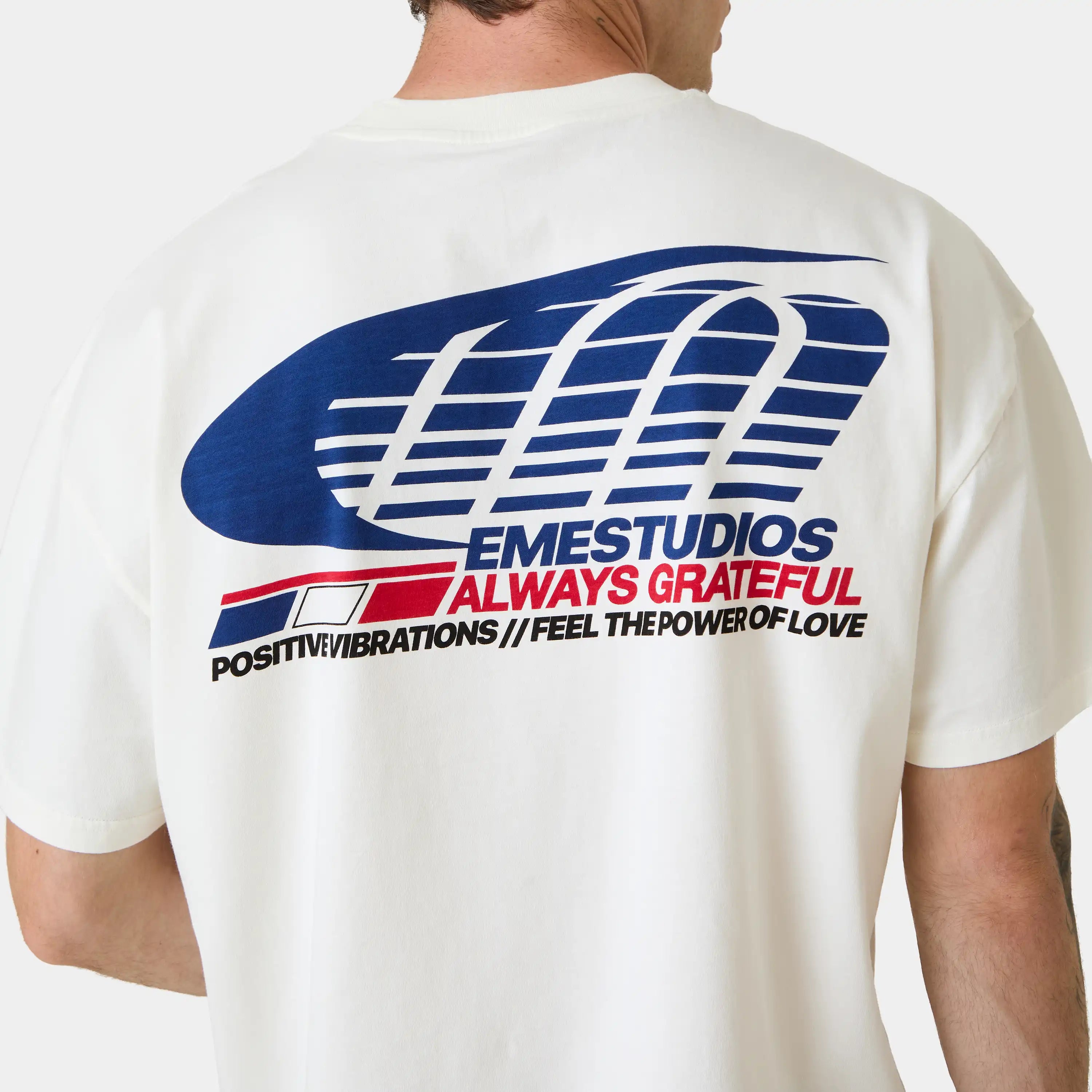 Trevor Off Sand Oversized Tee T-shirts Eme Studios