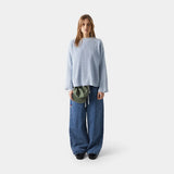 Collective Light Blue Knit Sweater Knitwear eme