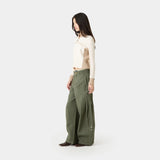 Wheel Olive CB Woman Pants Eme Studios
