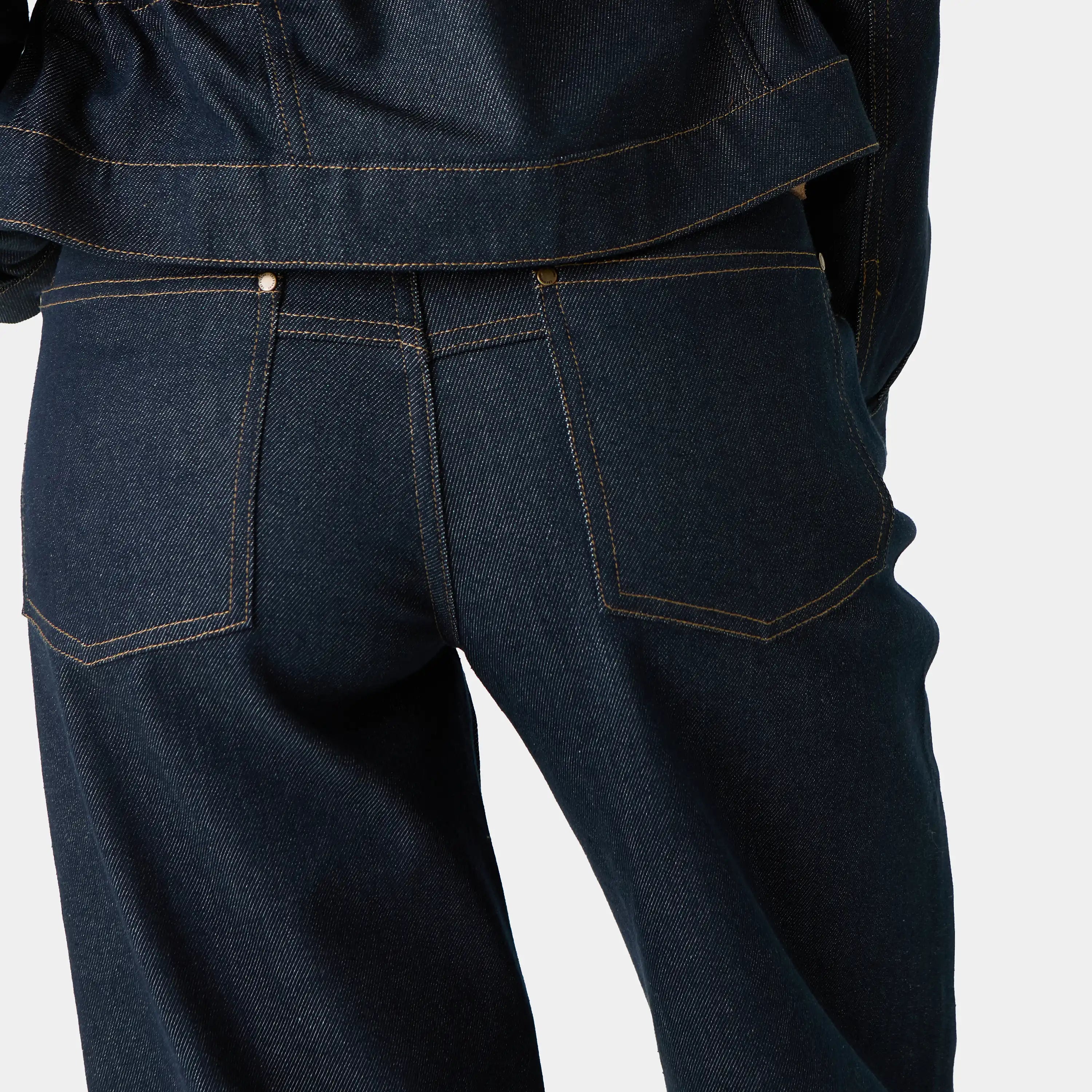 Moss Raw Denim Pants Woman Pants Eme Studios