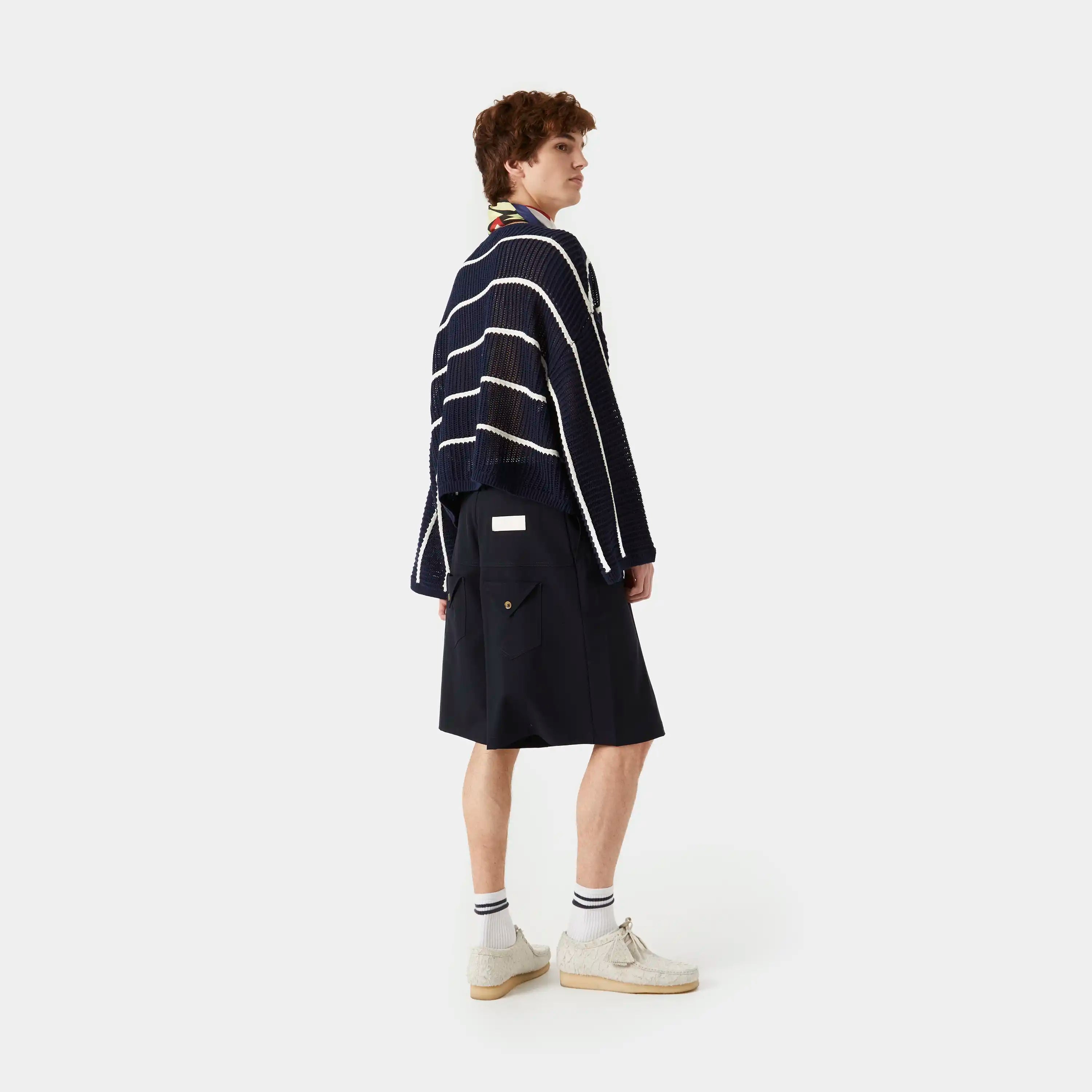 Refined Dark Navy Jorts Shorts eme