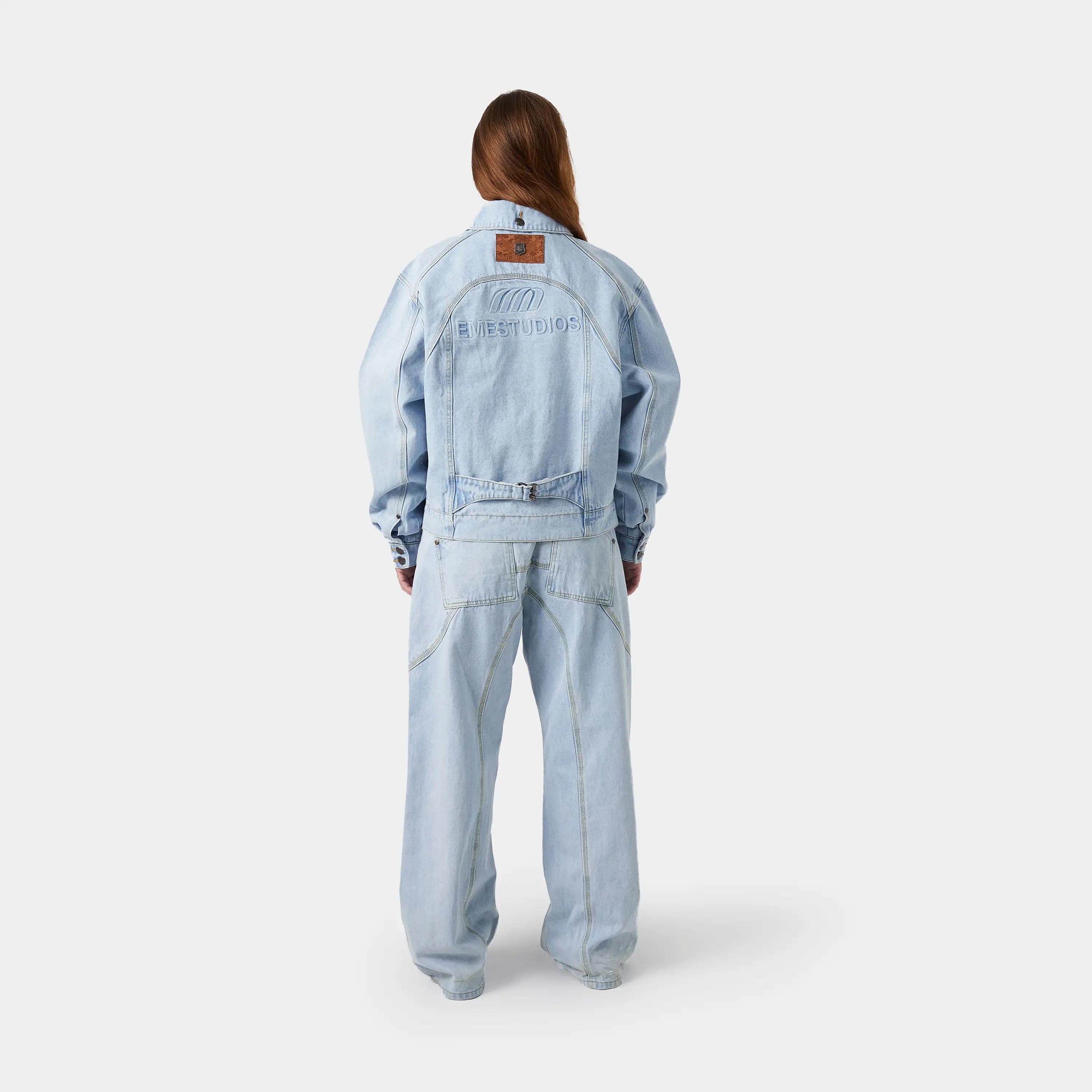 Eddy Pale Denim Boxy Jacket Outerwear eme