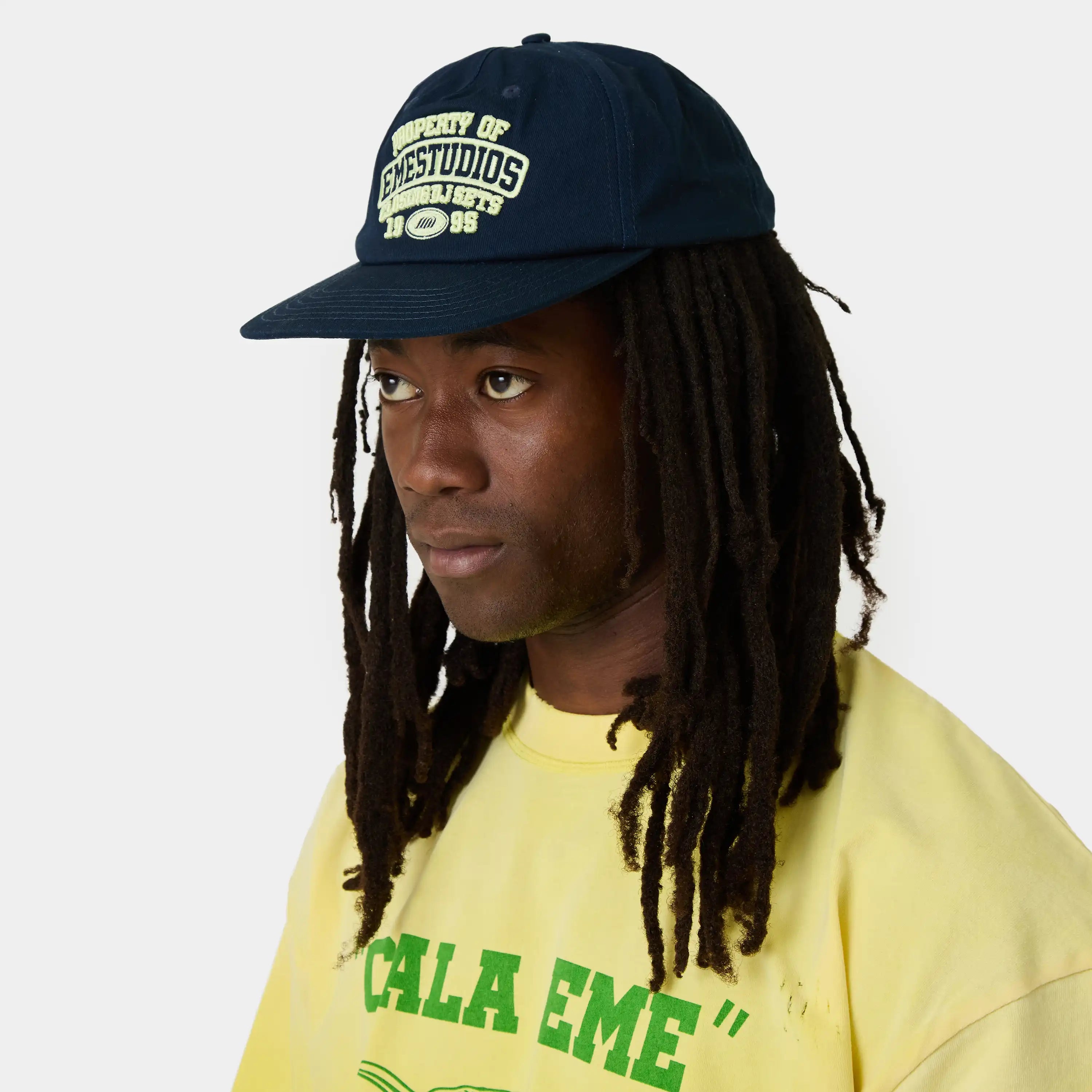 Closing Navy Cap Headwear Eme Studios
