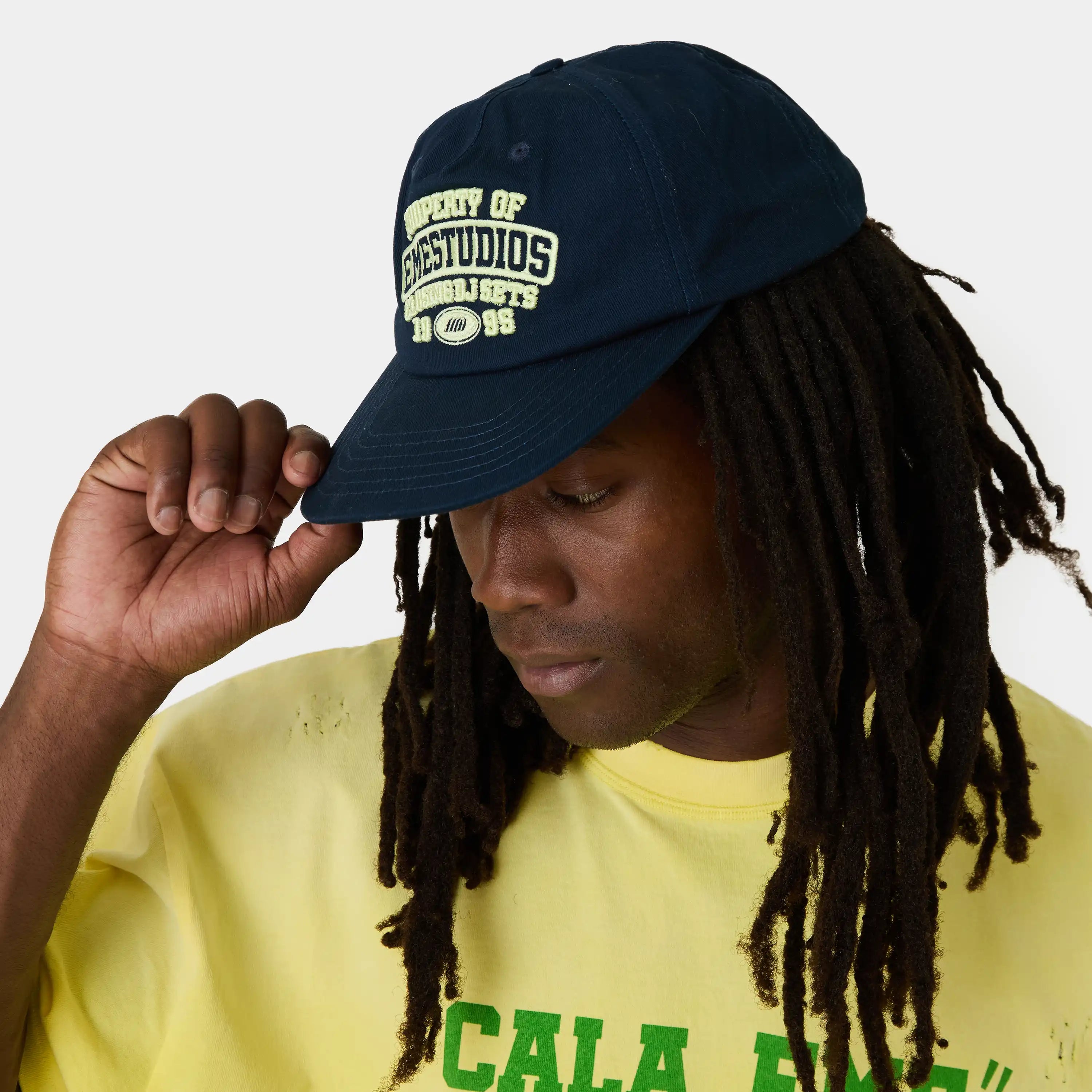 Closing Navy Cap Headwear Eme Studios
