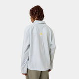 Vade Blue Popover Shirt Shirts Eme Studios