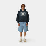 Keeper Shadow Cropped Boxy Full Zip Hoodies Eme Studios