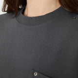 Distressed Shadow Oversized Tee T-shirts Eme Studios