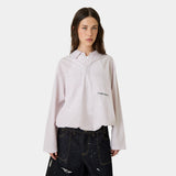 Vade Pink Popover Shirt Shirts Eme Studios