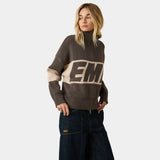 Thrill Falcon Zipper Knit Knitwear eme