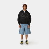 Cord Black Oversized Hoodie Hoodies Eme Studios