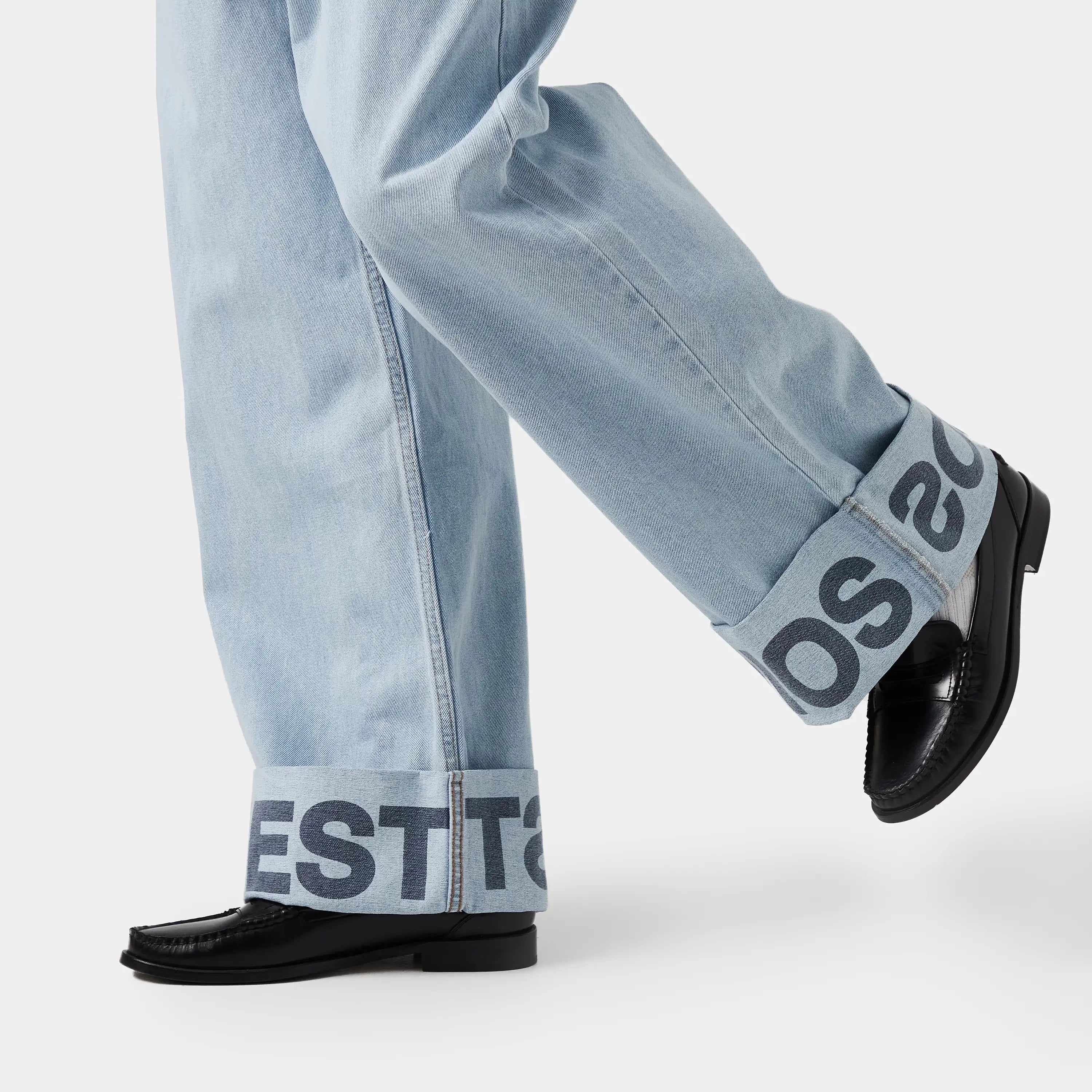 Riot Turned Blue Pants Pants eme
