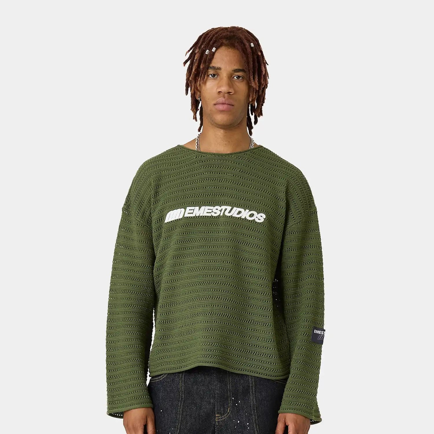Kavai Forest Open Knit Knitwear Eme Studios