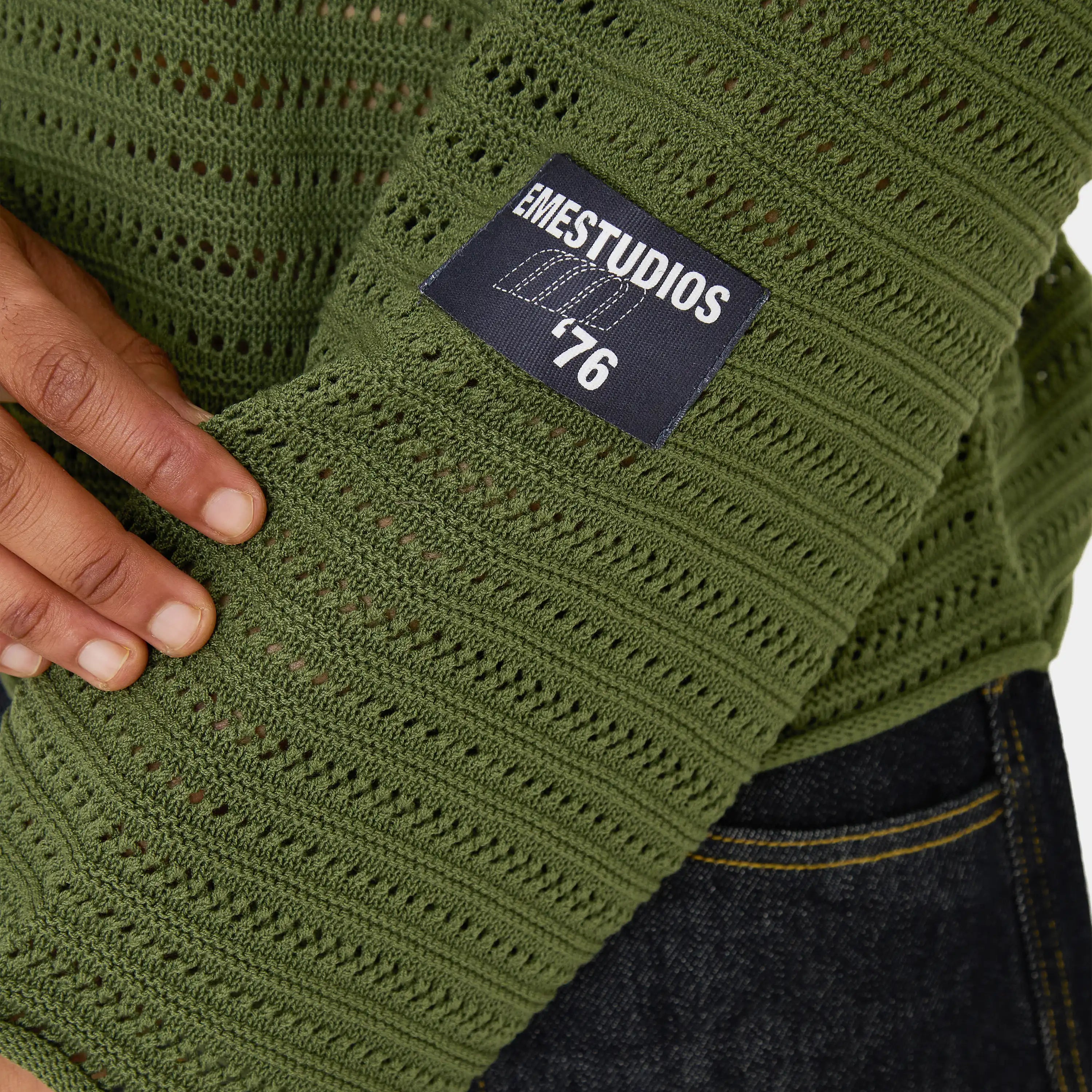 Kavai Forest Open Knit Knitwear Eme Studios