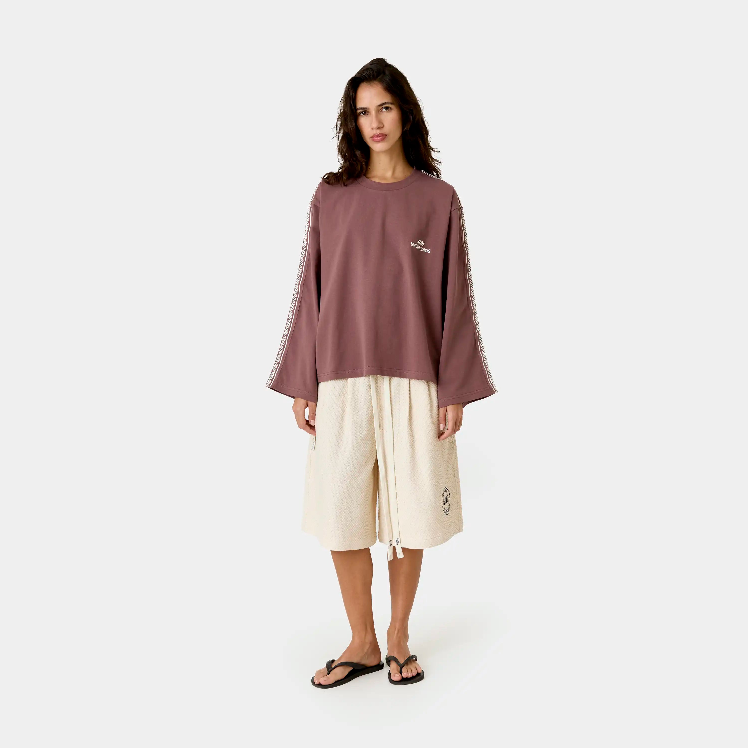 Dupla Wine Long Sleeve T-shirts Eme Studios