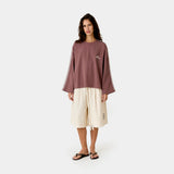 Dupla Wine Long Sleeve T-shirts Eme Studios