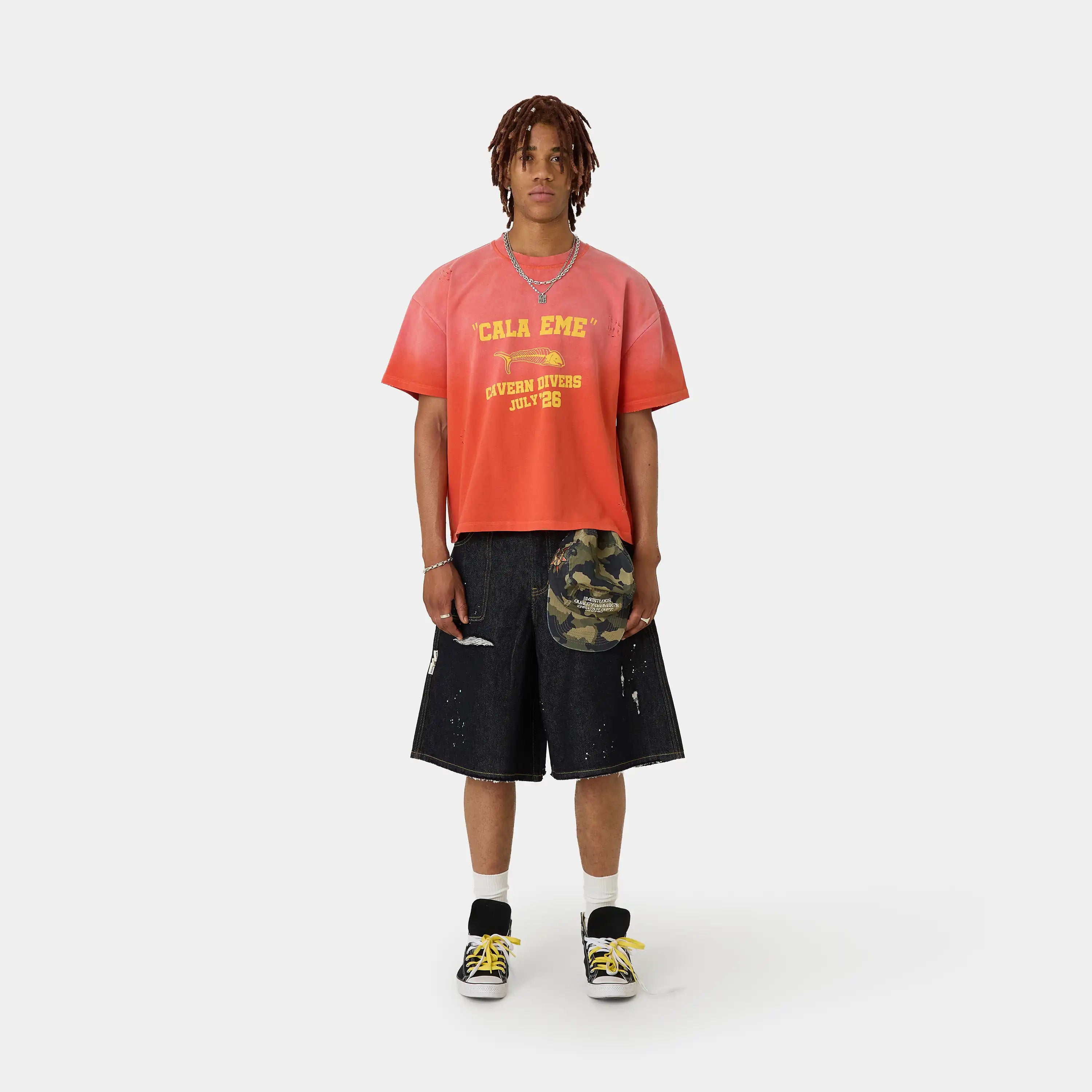 Ocean Club Pomelo Oversized Tee T-shirts Eme Studios
