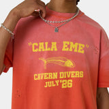 Ocean Club Pomelo Oversized Tee T-shirts Eme Studios