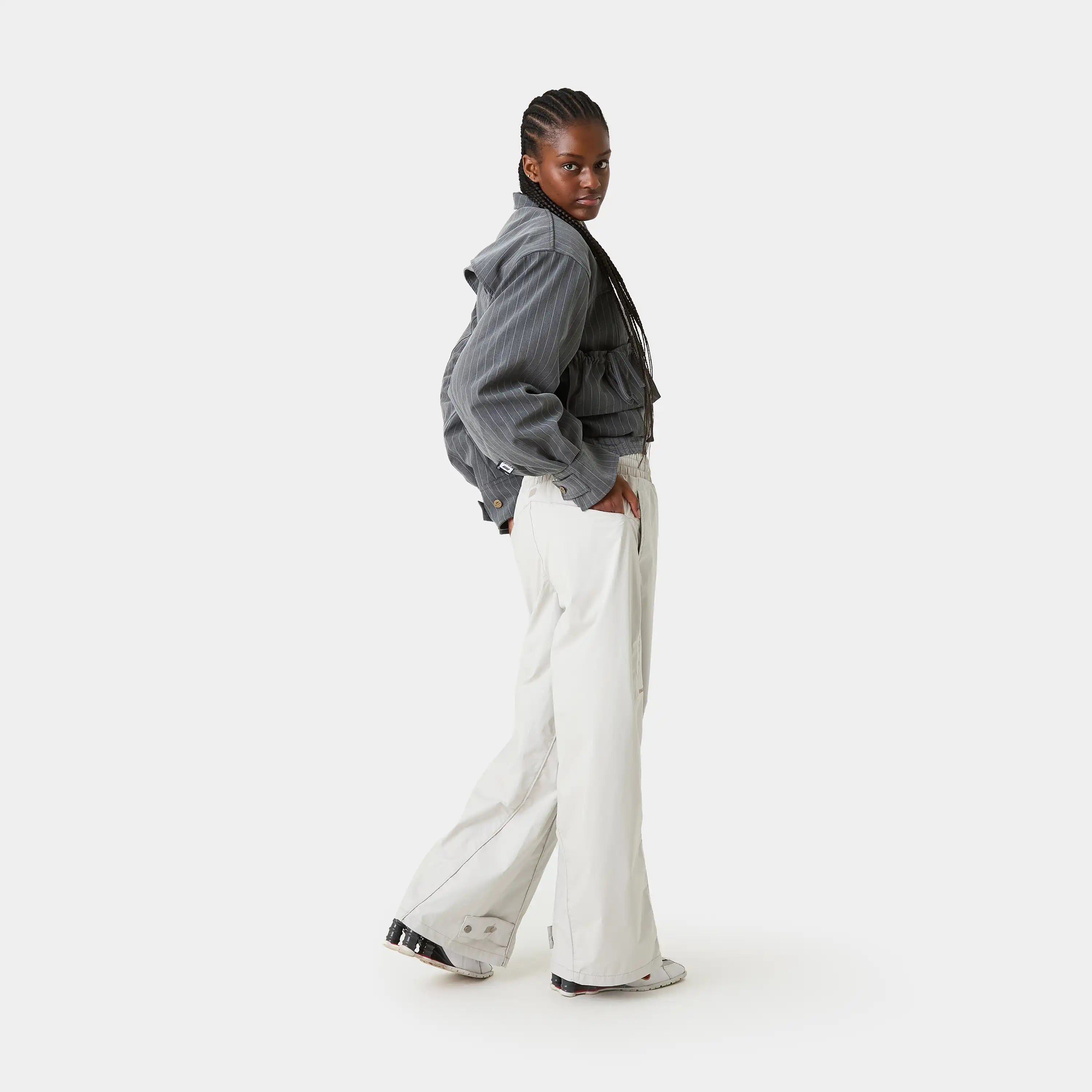 Pipi Grey Jacket Woman Outerwear Eme Studios