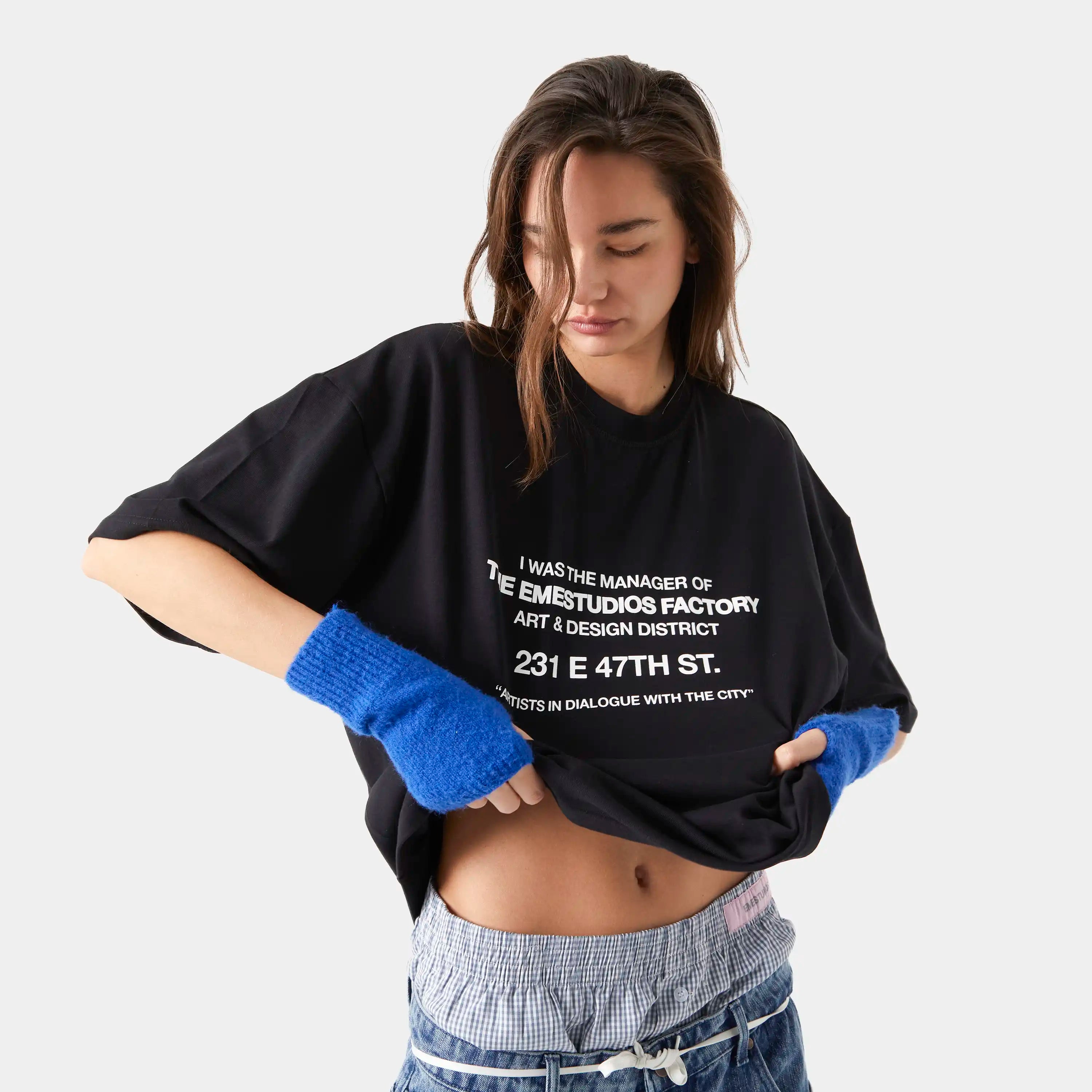 Manage Shadow Oversized Tee T-shirts eme