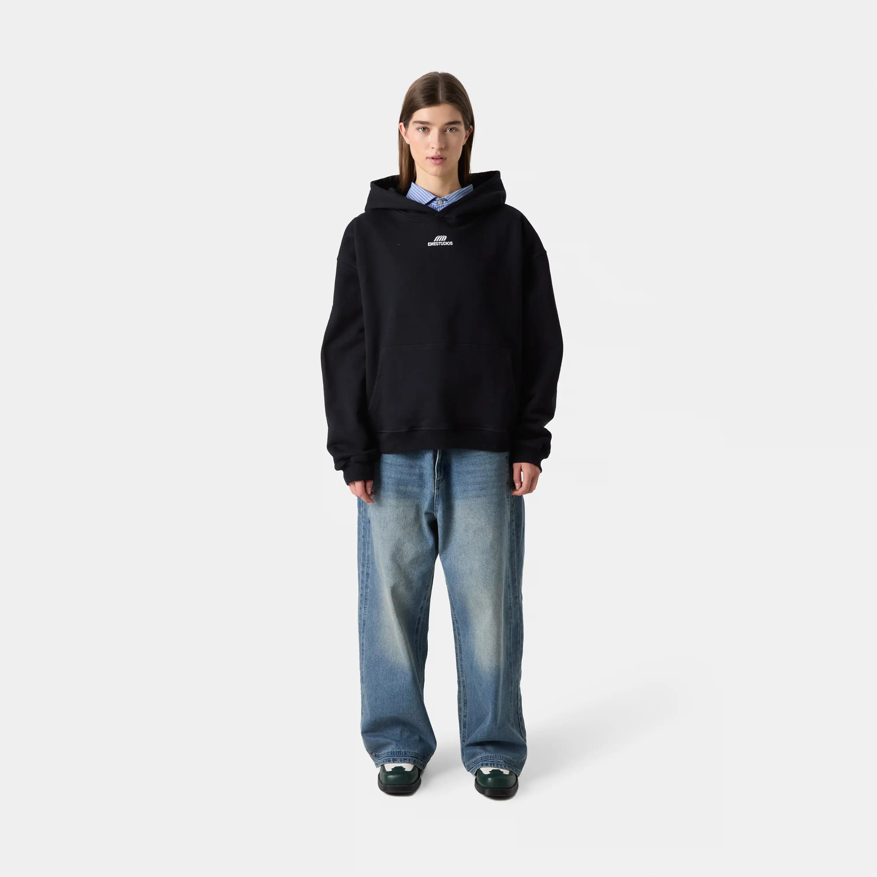 Basic Shadow Oversized Hoodie Hoodies eme