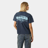 Boundless Navy Oversized Tee T-shirts Eme Studios