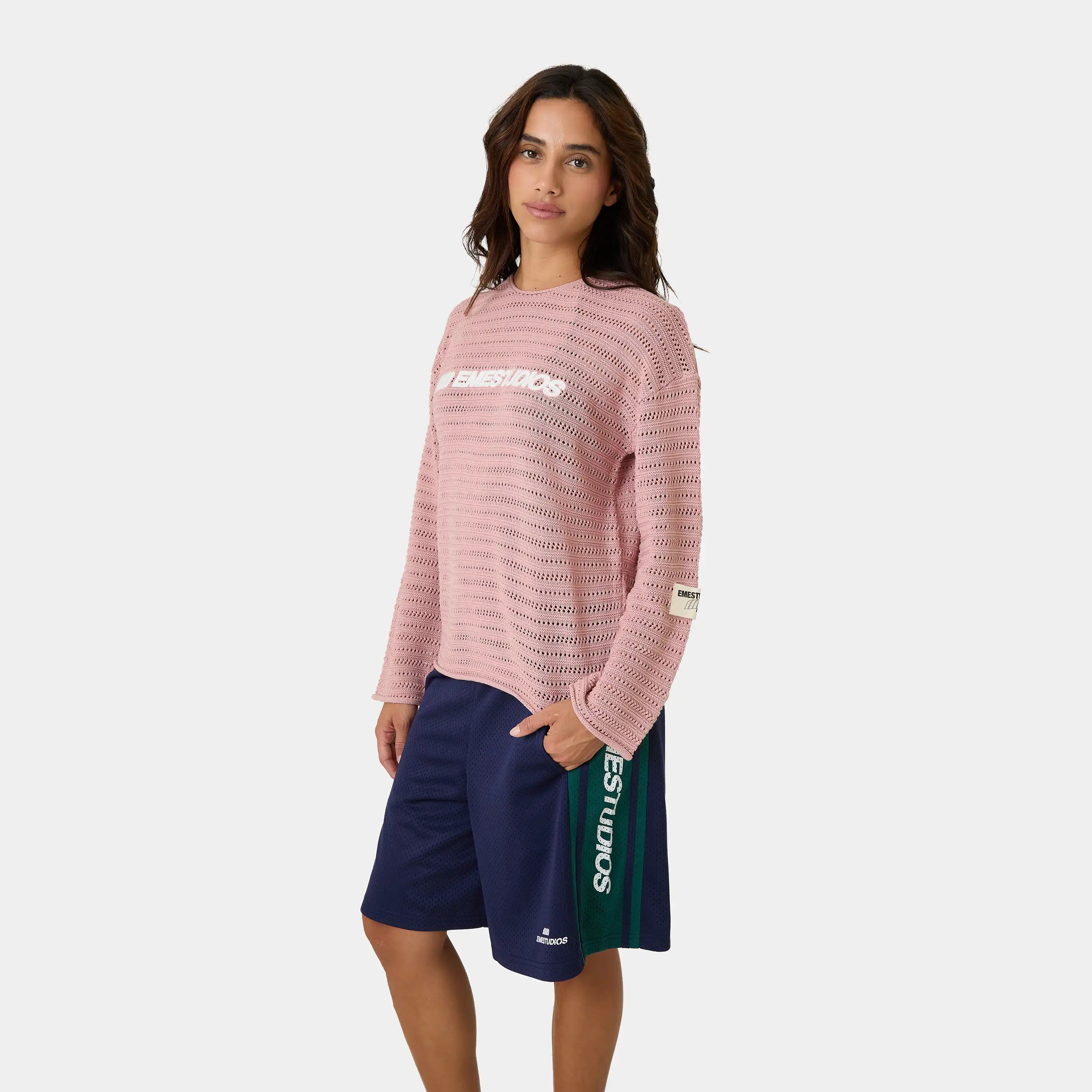 Kavai Cotton Candy Open Knit Knitwear Eme Studios