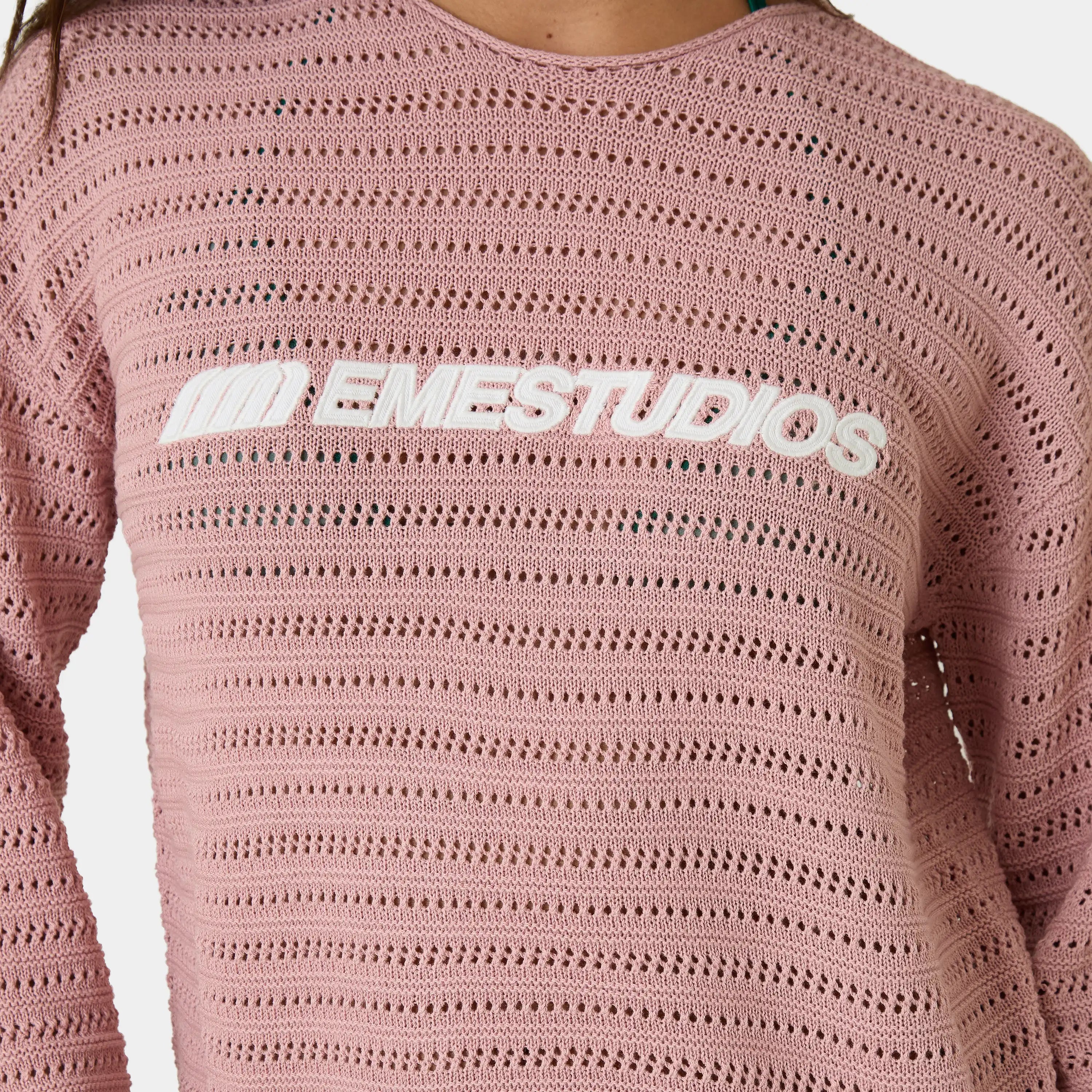 Kavai Cotton Candy Open Knit Knitwear Eme Studios