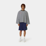 Cedar Navy Striped Long Sleeve T-shirts Eme Studios